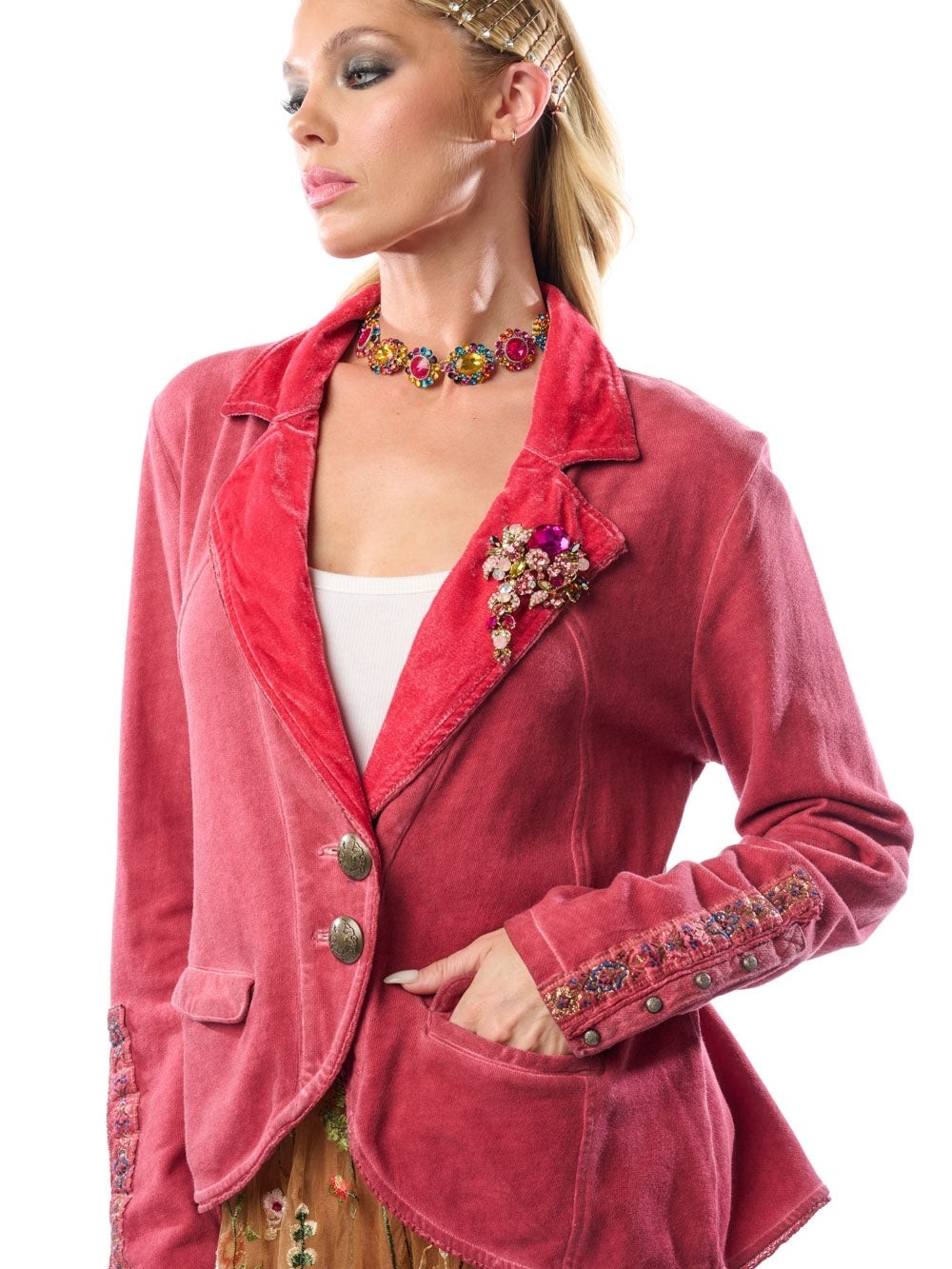 Colonel Jacket in Red - Picture 7 of 12